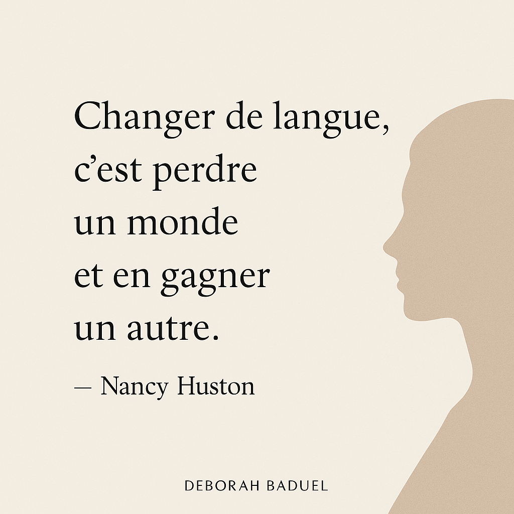 Quand la langue manque : parler, penser et rêver dans une autre&nbsp;langue